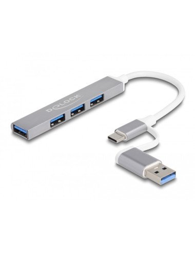 Hub USB Slim 4 ports