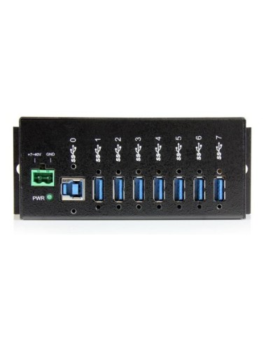 Concentrateur industriel - 7 ports USB