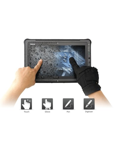 Tablette  Getac F110 : technologie d’écran tactile LumiBond® 2.0 